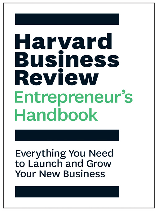 Title details for Harvard Business Review Entrepreneur's Handbook by Harvard Business Review - Available